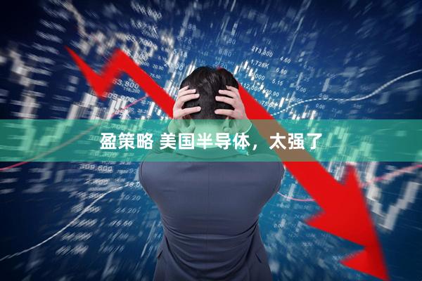 盈策略 美国半导体，太强了