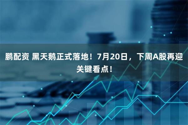 鹏配资 黑天鹅正式落地！7月20日，下周A股再迎关键看点！