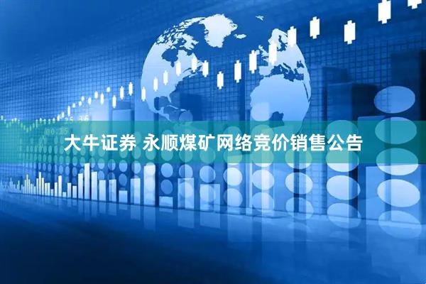 大牛证券 永顺煤矿网络竞价销售公告