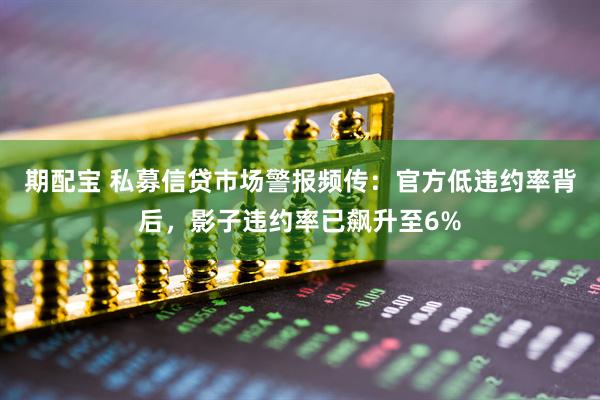 期配宝 私募信贷市场警报频传：官方低违约率背后，影子违约率已飙升至6%