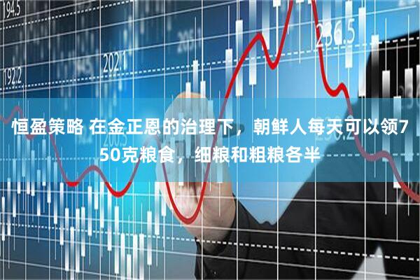 恒盈策略 在金正恩的治理下，朝鲜人每天可以领750克粮食，细粮和粗粮各半