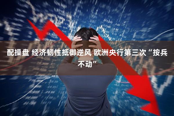配操盘 经济韧性抵御逆风 欧洲央行第三次“按兵不动”